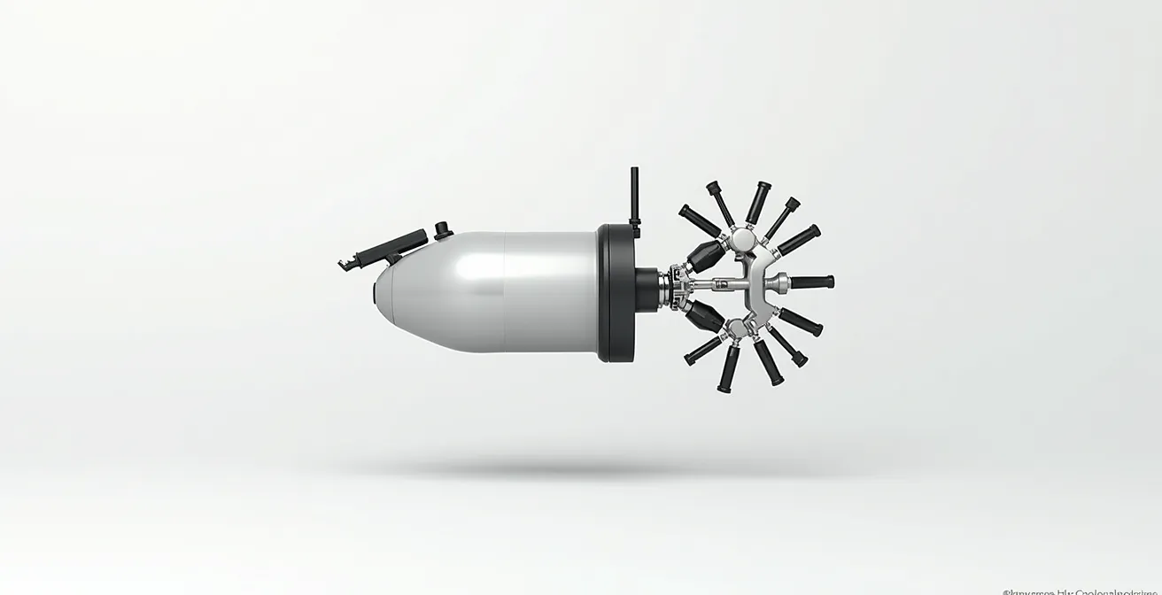 Composition minimaliste montrant l'essentiel versus le superflu dans les accessoires de repassage